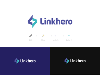 Logo study for link management tool minimal