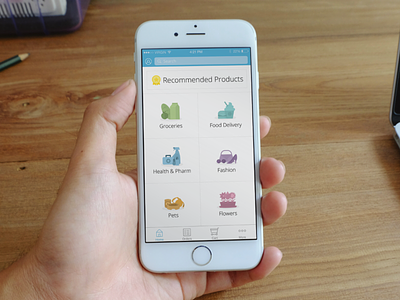 Brisk App app application brisk deliveries delivery design graphic needs shop shopping ui