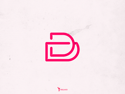 Premade (D) diseño logo marca vector