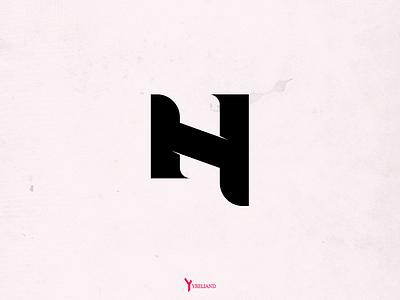 Premade (H) diseño logo marca vector