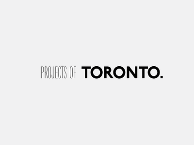 Projects Of Toronto Clothing Brand