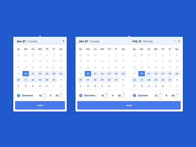 Calendar for service marketplace. calendar calendar ui marketplace sketch ui