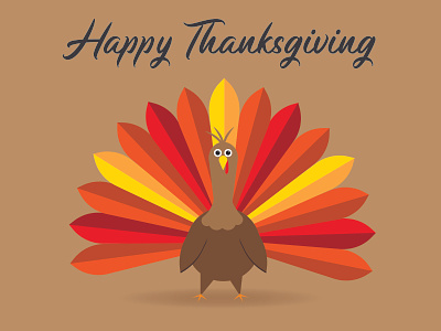Happy Thanksgiving - Turkey