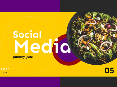 Social media_Food_Post branding design illustration typography