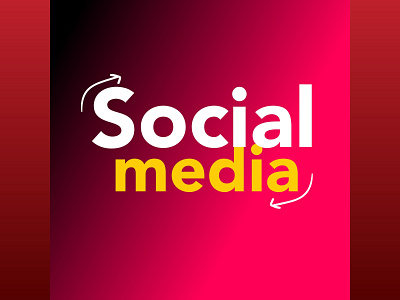 SociaMedia_Post design illustration typography