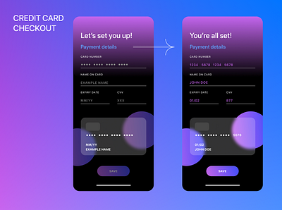 Creditcard checkout 2021 app cards ui cardui creditcard creditcardcheckout dailyui dailyui002 design digital form mobile mobile app mobile ui payment payment form payment method ui uidesign uxui