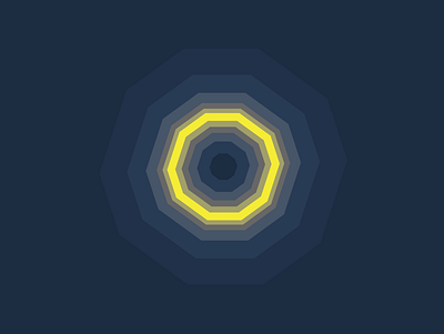 Light Ring flat illustration