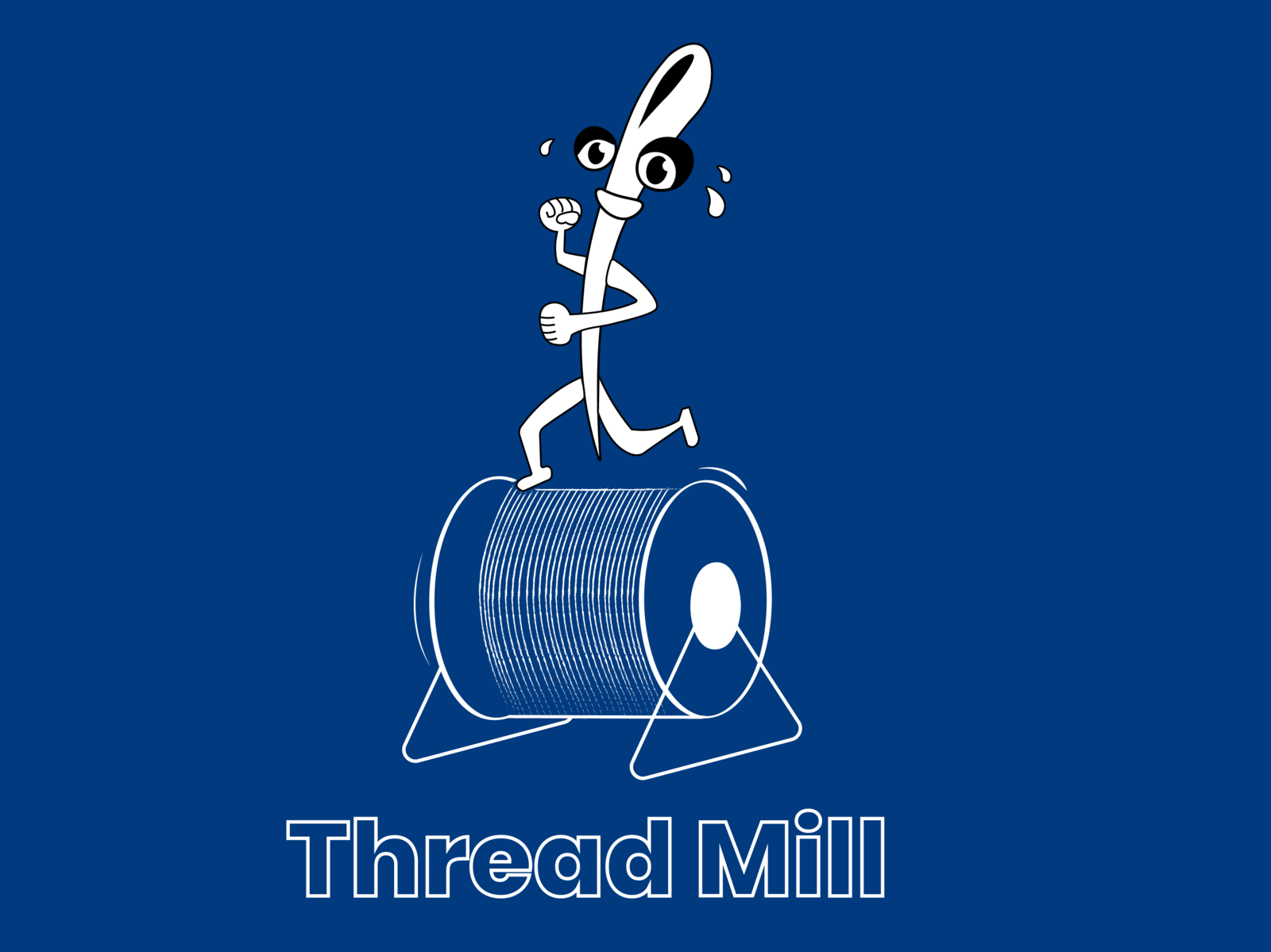 thread-mill-vector-illustration-by-y-aakash-on-dribbble