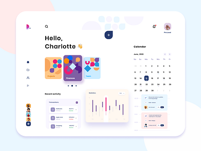 Dashboard full of goodies 🍬 app design calendar chart dashboard dashboard app dashboard design dashboard ui dashboard ux design freelance graphic uiux uiux design user experience user interface web design webapp widgets