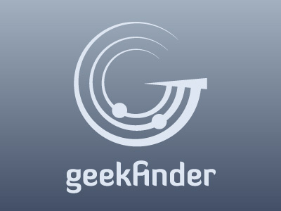 GeekFinder logo concept cs5 g geekfinder illustrator logo sonar vector