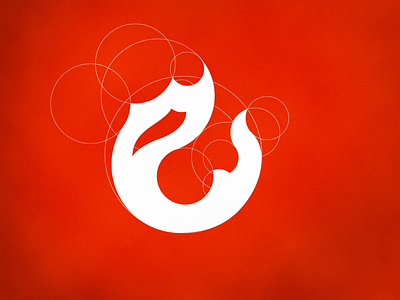 Agency Logo Study e fire flame logo red study