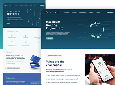 Website Design - APEXX Global branding fintech fintech branding homepage ui infographic landingpage ui design website design