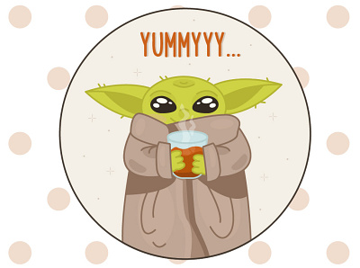 Baby Yoda ai baby yoda cute design illustraion mandalorian star wars star wars movie starwars tea