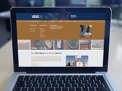 Vans Website