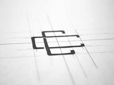 CC Monogram - Draw branding cc draw handlettering lettering logo monogram