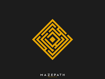 Maze abstract design abstract logo branding clean design design elegant exploration flat logo logo design concept logo designer logo vector luxurious mark maze minimal professional sophisticated vector