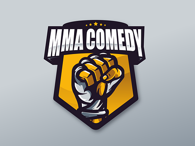 MMA LOGO badge branding graphic design illustration logo mma sport stickers