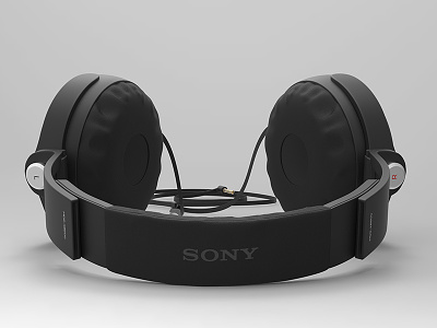 Sony MDR-XB600 Render cg cgi headphones keyshot maya music render sony sound