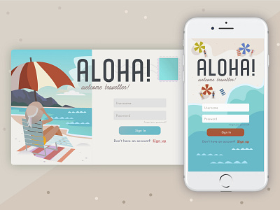 Aloha! Login