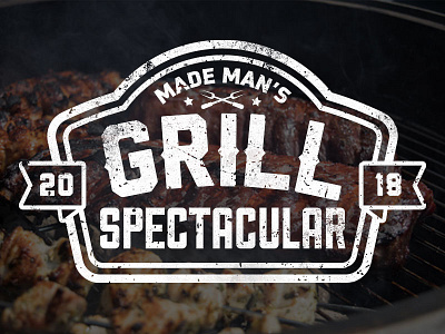 Grill Spectacular Logo II art direction barbeque bbq brand identity branding grill logo logo design logomark logotype mademan youtube