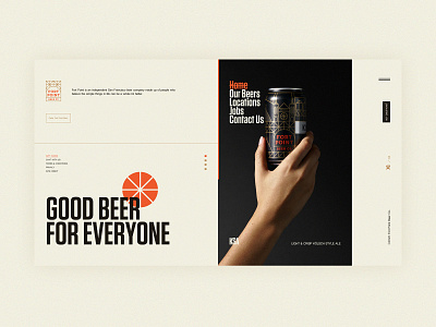 Fort point beer # 堡点啤酒 beer brand branding buy concept design ui web designer