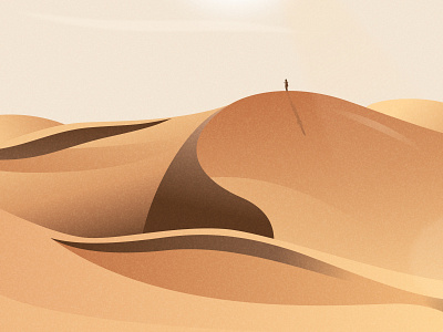 Kumutag Desert illustration typography ui
