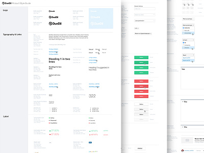 Product Design System Guidelines design guidelines interaction ui ux