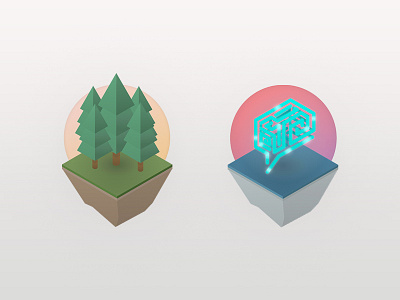 Hackathon Icons forest icons neural