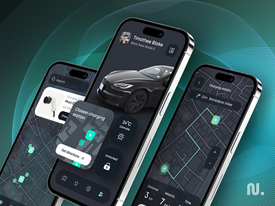 Charge App app charge charge app charging car design electric car electric charge interface ios mobile user interface uxui vehicle charge