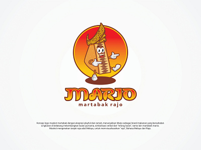 Food Logo Marjo (Martabak Rajo)