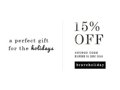 A perfect gift for the holidays adventure bebrave braveandco bravelittlehearts bravesminimal clean coupon minimal simple website whitespace