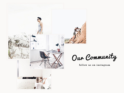 Our Community - follow us on instagram