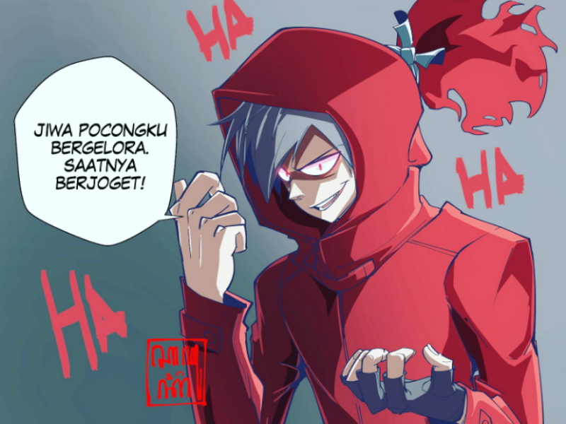 Pocong manga anime bnha ptkai