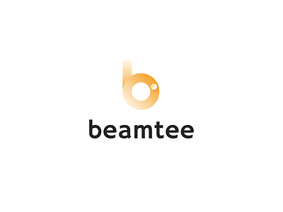 Beamtee startup logo brand identity branding brandmark design digital finance hero logo minimal typogaphy vector