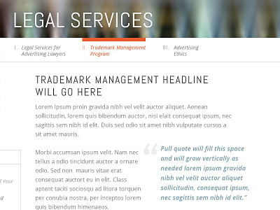 JBL Site Subpage attorney corporate lawyer legal subpage web