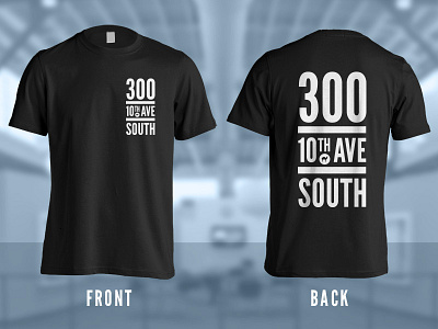 300 10th Ave South Shirt tee type
