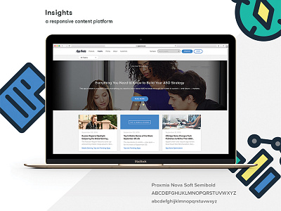Insights Case Study cards casestudy content insights platform responsive ui ux web
