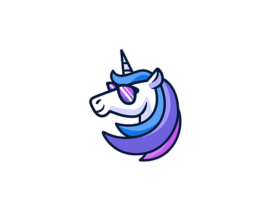 Alex the Cool Unicorn - Mascot Animation aftereffects agency branding character design icon illustration mascot motion motion design motiongraphics team unicorn vector
