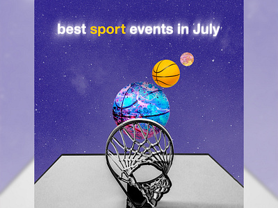 Sport event compilation art basketball blur collage compilation design instagram socialmedia sport