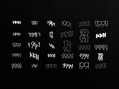1991 exploration design dribbble lettering logo typography wacom