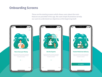 MedShine_Onboarding Screens_IOS adobe illustrator adobe photoshop adobe xd doctor doctor app doctor appointment illustration ios app medical medical app medicine onboarding onboarding screens online pharmacy pharmacy ui uiux walkthrough wallet xd