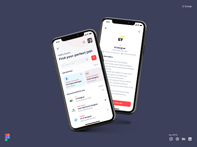 Job Portal App_UI design