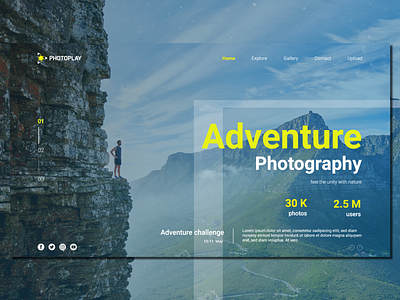 Adventure Photography Contest_Landing Page