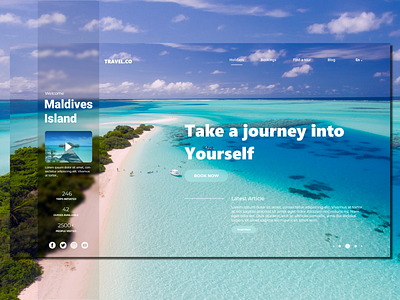 Travel.co_Landing Page Concept