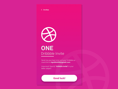 Invite design dribbble invite invite ui design uiux web webdesign