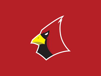 Cardinal animals bird brand branding cardinal cardinals design illustration logo sports sports logo