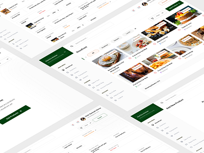 Food Merchant Storefront Dashboard