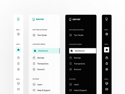 Dashboard Navigation Menu dashboard dashboarddesign design ui uidesign