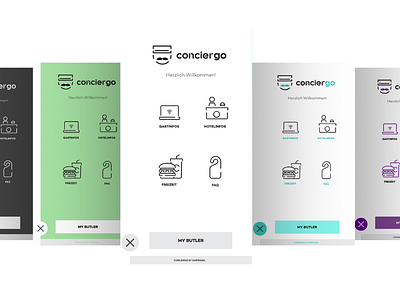 Conciergo Branding UX & UI