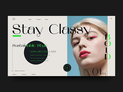 Exploration Shot clean design flat minimal modern design shot typeface typography ui ui design web